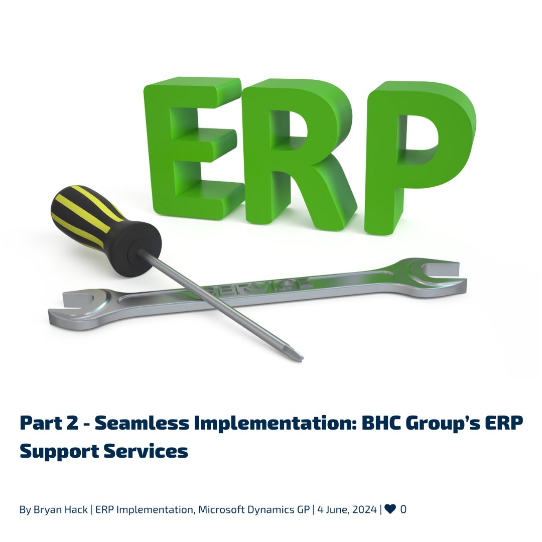 GroupBhc's tweet image. THE ERP JOURNEY SERIES
In Part 2, we focus on Seamless Implementation.

Transitioning to a new ERP system can be daunting, but with BHC Group’s expert support, it can be smooth and efficient.

Read the blog: thebhconsultinggroup.com/part-2-seamles…

Contact us: 778-822-6505
 #ERPImplementation