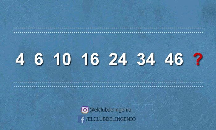 Dr_Blazquez's tweet photo. ¿Qué número sigue? Vía @ClubdelIngenio https://t.co/JdiqvHZX3T
