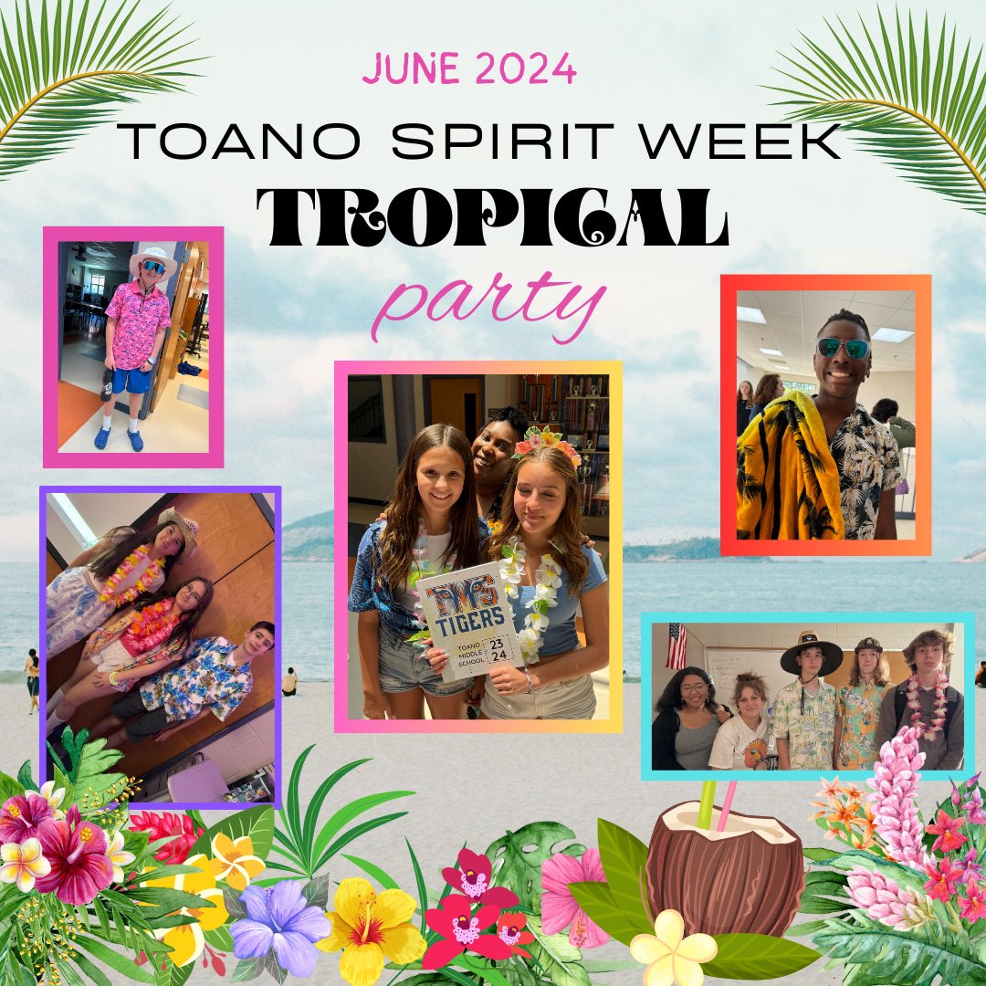 The island life comes to Toano and yearbooks too! #Toano #ToanoIs #WeAreWJCC