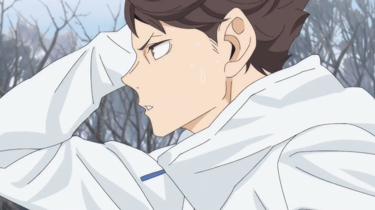 oikawa1001's tweet photo. Oikawa’s side profile. that’s the tweet. https://t.co/uZX8uI7mIn