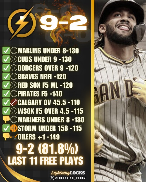 LightningLockz's tweet photo. MLB FREE PLAY?? ⚾️⚾️⚾️

🔥 500 RTS/LIKES REQUIRED 🔥

LIKE IT UPPPPPPPPPPPPPPPPP https://t.co/DCao3StcP5