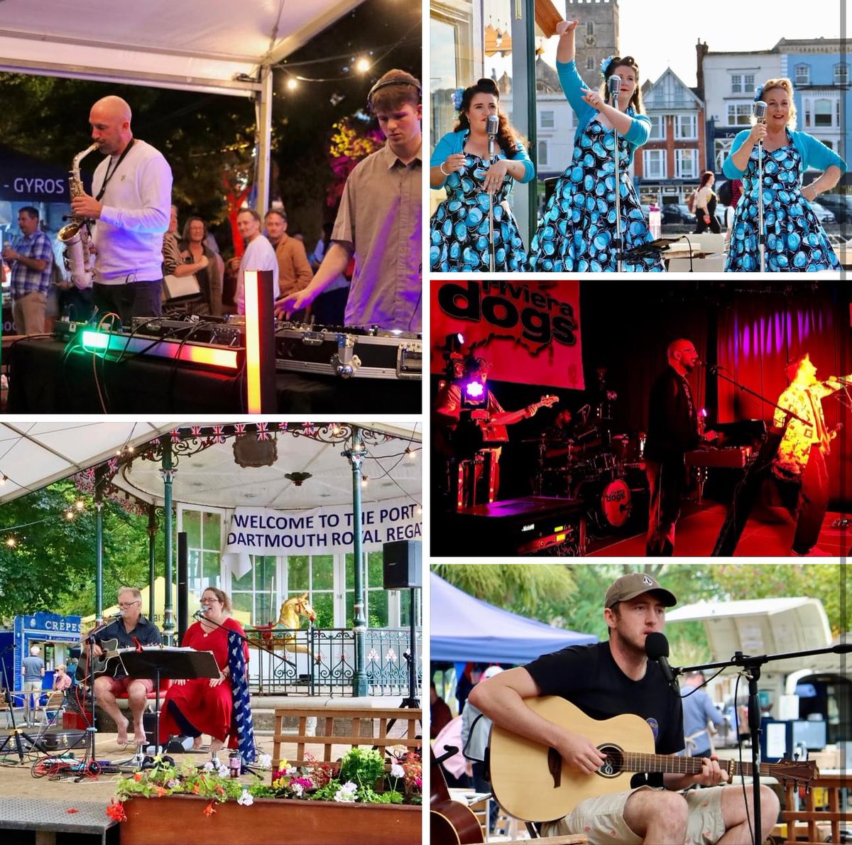 We can’t wait to bring you lots of fantastic LIVE MUSIC during Dartmouth Regatta’s afternoons and evenings, so you can relax to chilled vibes or party the night away while showing us your moves - and it’s all FREE  #exploredartmouth #dartmouthregatta