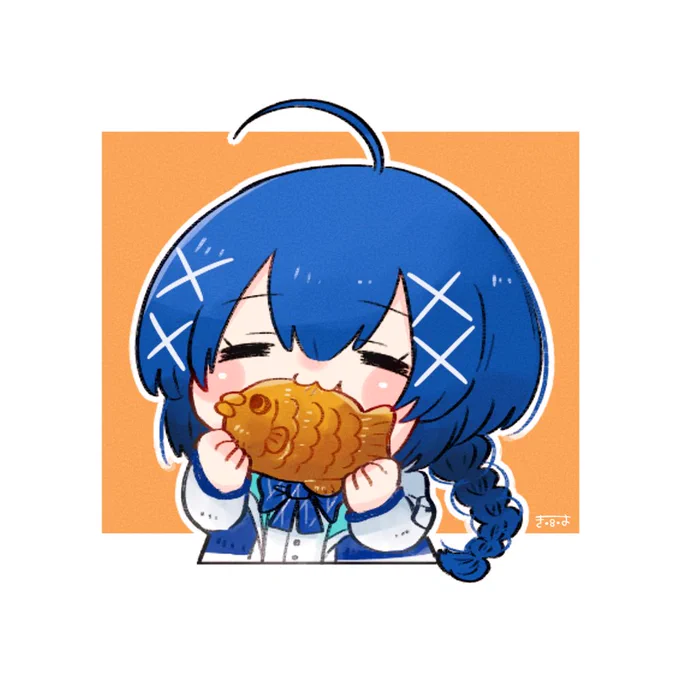 もぐもぐ...#だいだいらすと 