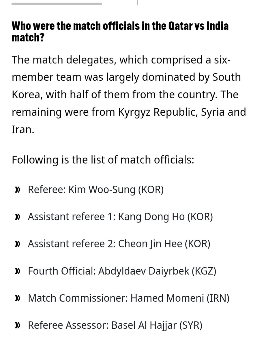 RaginiSingdeo's tweet photo. @FanCode That's how Qatar , father of all rigging plays ...

Here r the shameless match officials , turning a blind eye https://t.co/hjvSm1rGPn