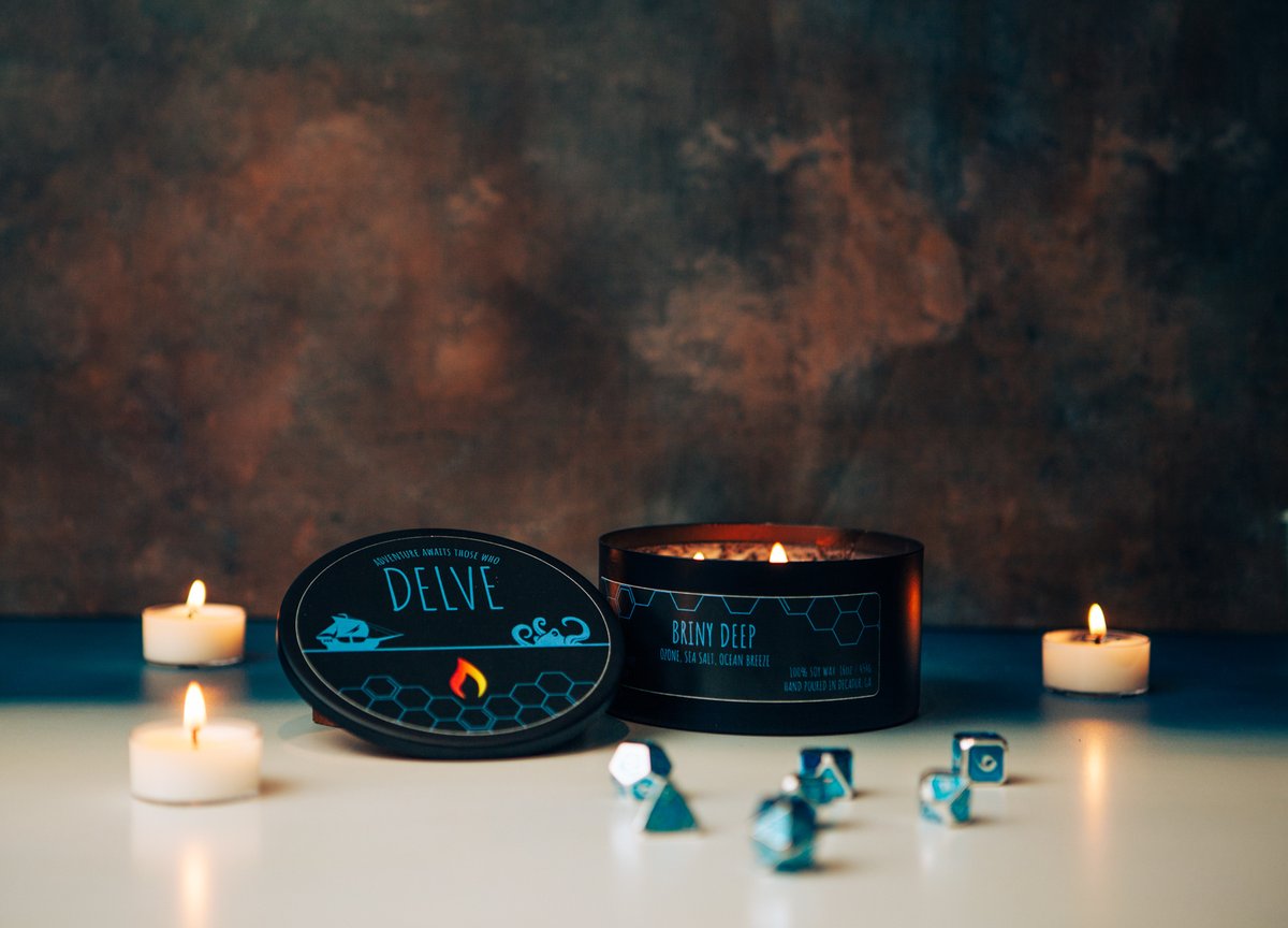 Delve TTRPG Candles tweet media