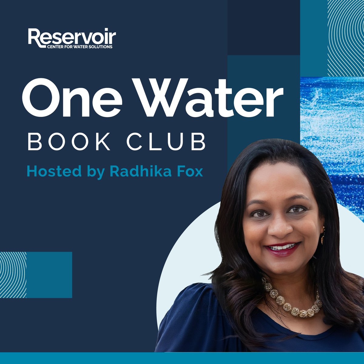 Reservoir Center for Water Solutions (@reservoircenter) on Twitter photo We’re excited to discuss some of the best books on water at the One Water Book Club, hosted by <a href="/radhikafox/">Radhika Fox</a>, Senior Advisor at <a href="/Xylem/">Xylem</a>—details soon! We can’t wait to seize this time for critical conversations—it’s water’s moment. Reply with water-related books you'd like to read! We’re excited to discuss some of the best books on water at the One Water Book Club, hosted by <a href="/radhikafox/">Radhika Fox</a>, Senior Advisor at <a href="/Xylem/">Xylem</a>—details soon! We can’t wait to seize this time for critical conversations—it’s water’s moment. Reply with water-related books you'd like to read!