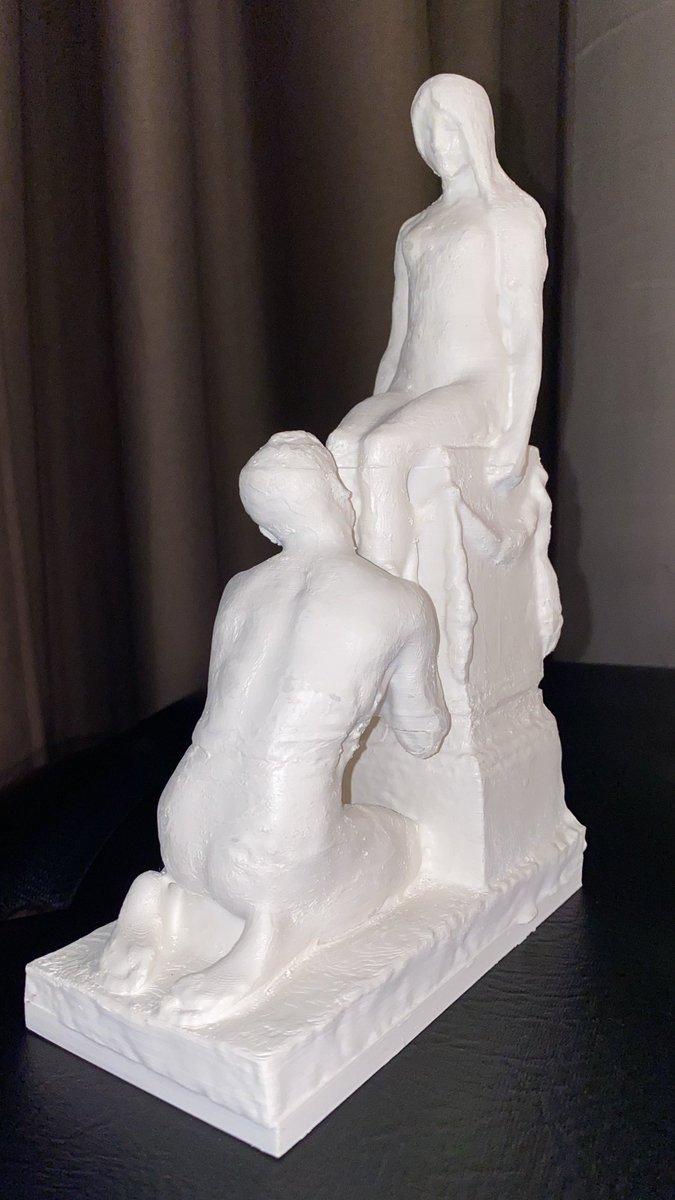 SophiaLarou's tweet photo. Recreation of Adoration by Stephan Sinding.
A tribute of devotion made by my sissy j.

I’m so pleased to enjoy it as I’m training my slaves. https://t.co/3ynFHuZzXS
