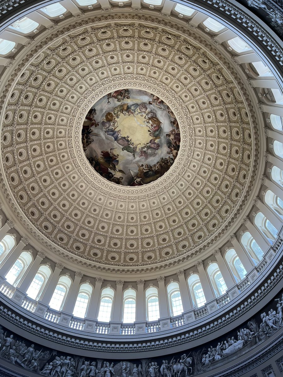 Made it to DC! First stop Capitol Hill! Bus 1 engaged in our tour of the Capitol! #KarcherDC24