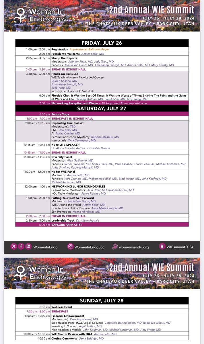 Neena S Abraham MD MACG FASGE AGAF (@neenasabrahammd) on Twitter photo 👉🏽 Who is attending <a href="/WomeninEndo/">Women In Endoscopy | WIE</a> summit 7/24?
👉🏽 Looking forward to connecting with female endoscopists & sharing savvy strategies for self-promotion
👉🏽 Have you registered? There is still time!
👉🏽Bursaries for trainees on <a href="/WomeninEndo/">Women In Endoscopy | WIE</a> website. 👉🏽 Who is attending <a href="/WomeninEndo/">Women In Endoscopy | WIE</a> summit 7/24?
👉🏽 Looking forward to connecting with female endoscopists & sharing savvy strategies for self-promotion
👉🏽 Have you registered? There is still time!
👉🏽Bursaries for trainees on <a href="/WomeninEndo/">Women In Endoscopy | WIE</a> website.