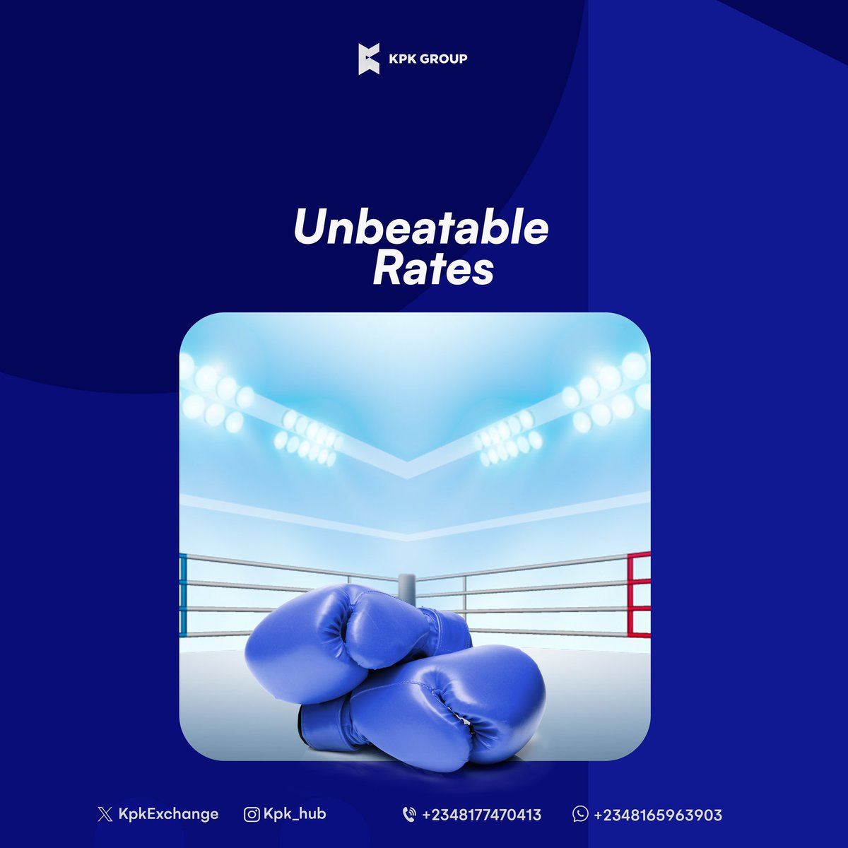 KpkExchange's tweet photo. At Kpk exchange, we have unbeatable and unmatchable rates for all transactions 
Send a DM to start your crypto trades https://t.co/irTfSBBsc2