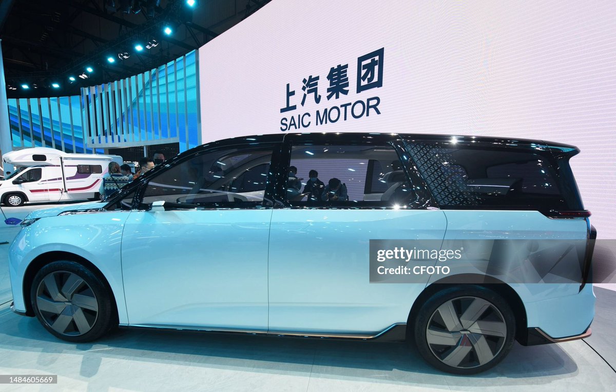 SaicMotormg's tweet photo. Photo taken on April 20, 2021 shows the booth of SAIC Motor at the 2021 Shanghai Auto Show

#saicmotormg #mg https://t.co/XGmzN5zAu2