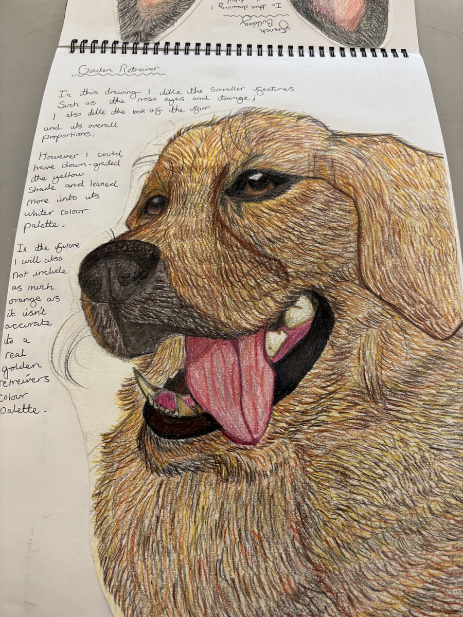 OfficialEcco's tweet photo. Great day today visiting lessons across @OfficialEcco. Our kids produce some stunning work! Look at this work from a very talented Y10 student. #workhard #aimhigh ❤️🖤 https://t.co/R3nFcXNoQk