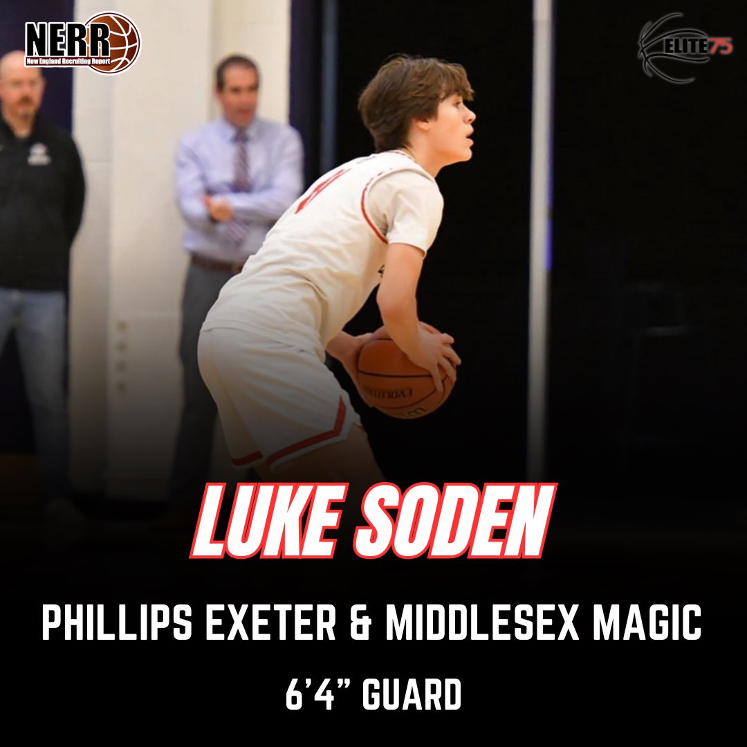 6’ 4” guard Luke Soden of <a href="/ExeterHoop/">Jay Tilton</a> &amp; <a href="/MiddlesexMagic/">Middlesex Magic</a>