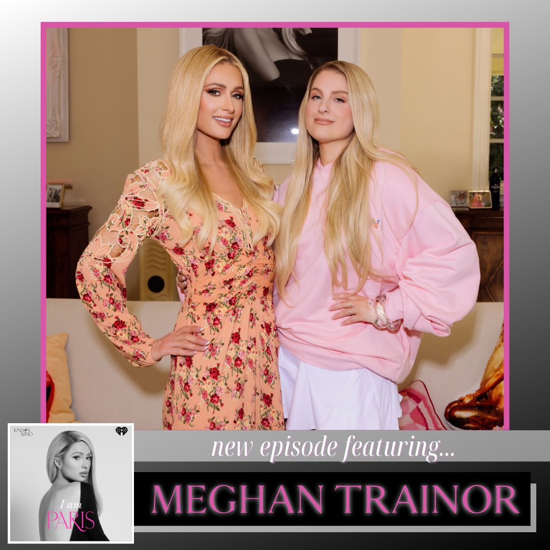 iamparispodcast's tweet image. .@parishilton is ✨takin&apos; it back✨ with @meghantrainor this week on #IAmParisPodcast! Listen now 🎧
podcasts.apple.com/us/podcast/the…