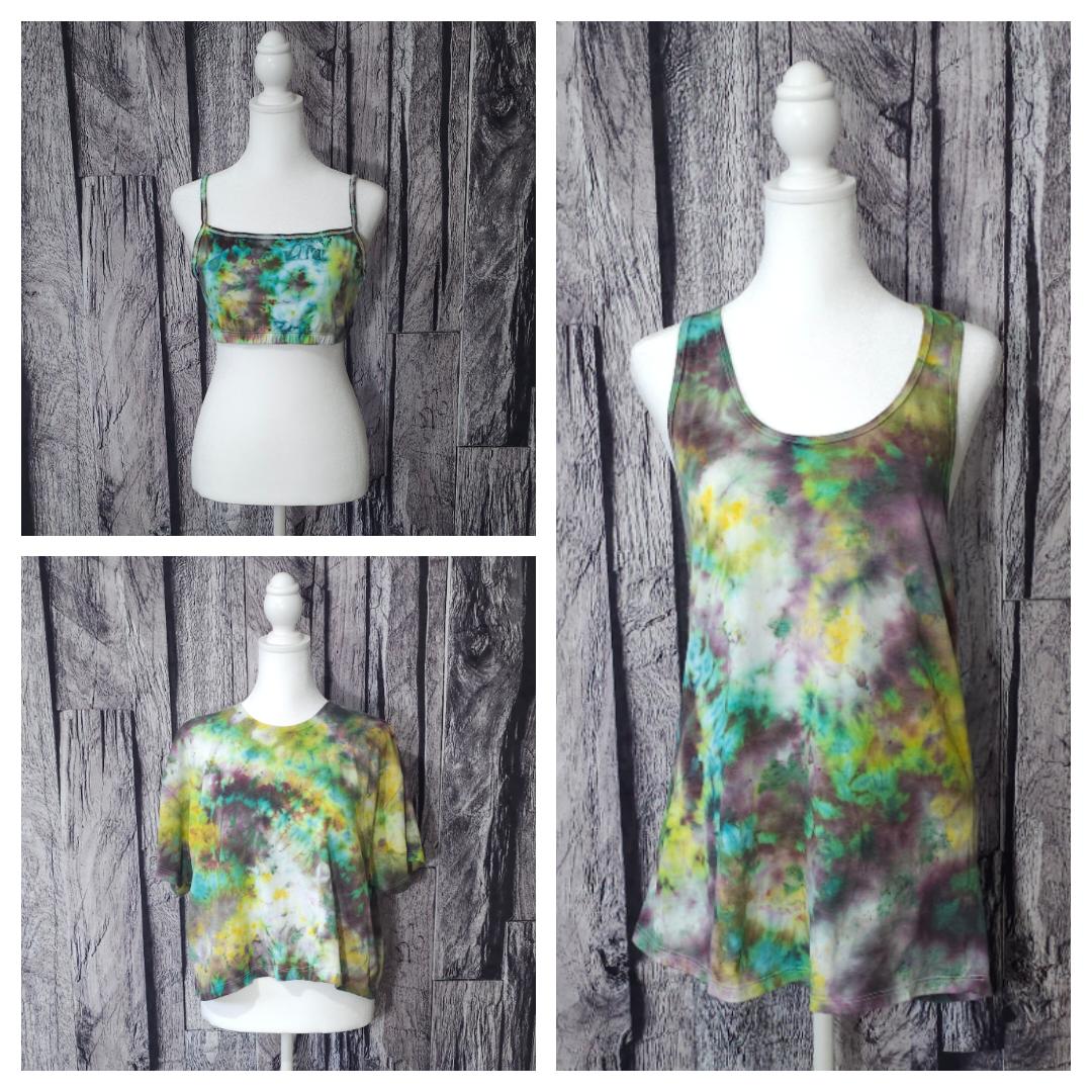 Tiedyelover615's tweet photo. New ice dye bundles! Perfect for summer! Come check them out 💜🩵

https://t.co/w0FpugtNmn https://t.co/bQjyeSFaF2