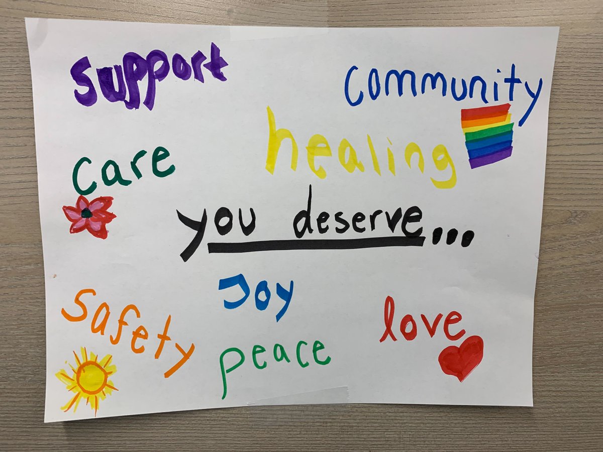 UofTConsent's tweet photo. Happy #DisplayYourPride @UofT 💞🌈 How sweet are these affirmations for 2SLGBTQ+ survivors that our Work-Study students made? Come see them in-person at our #UTSG office 🤗
#UofTPride @UofTSGDO https://t.co/4sgQKSzYTS