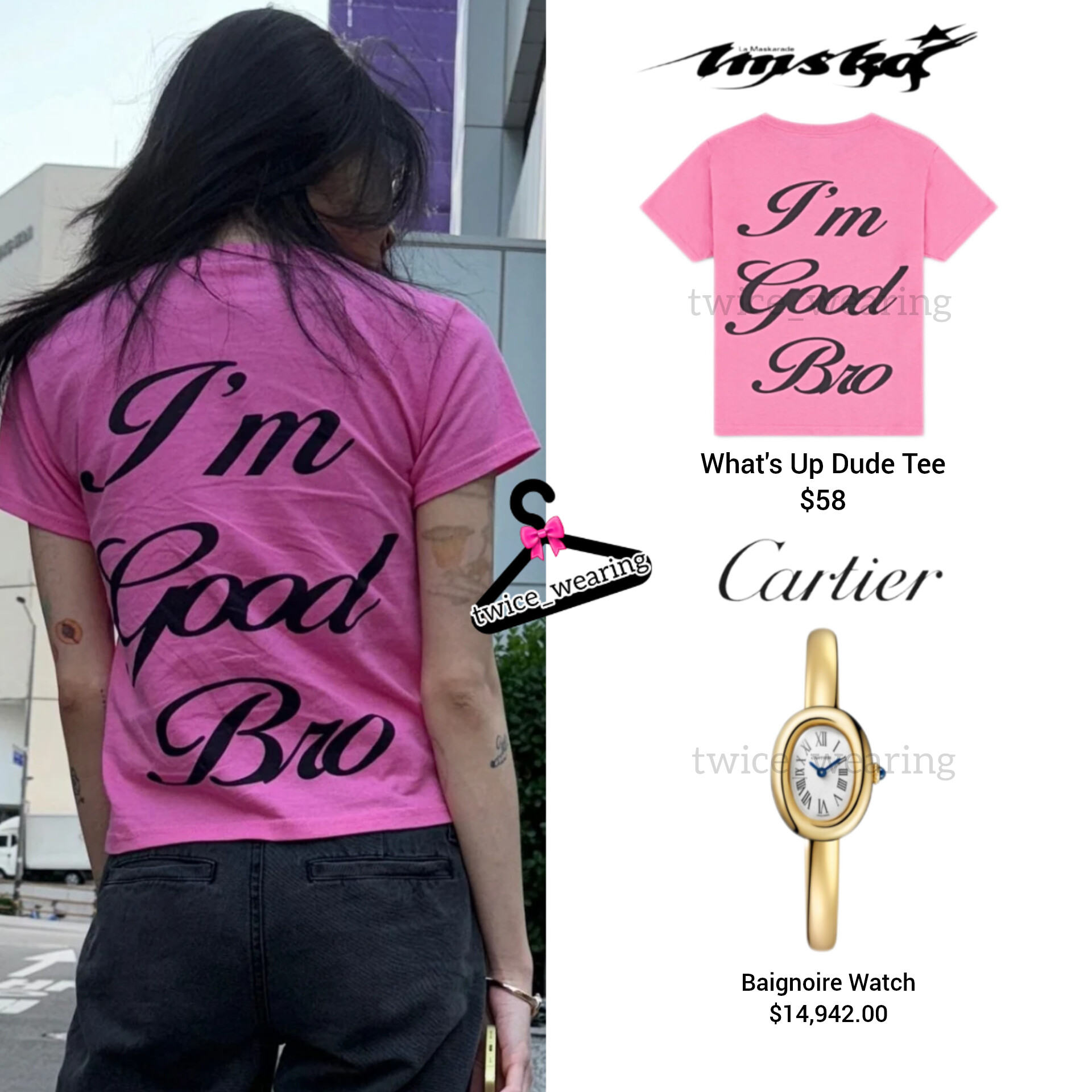 twice tシャツ M this is for チェヨン T-SHIRT〈BLACK〉【M】/ CHAEYOUNG / TWICE『THIS IS FOR