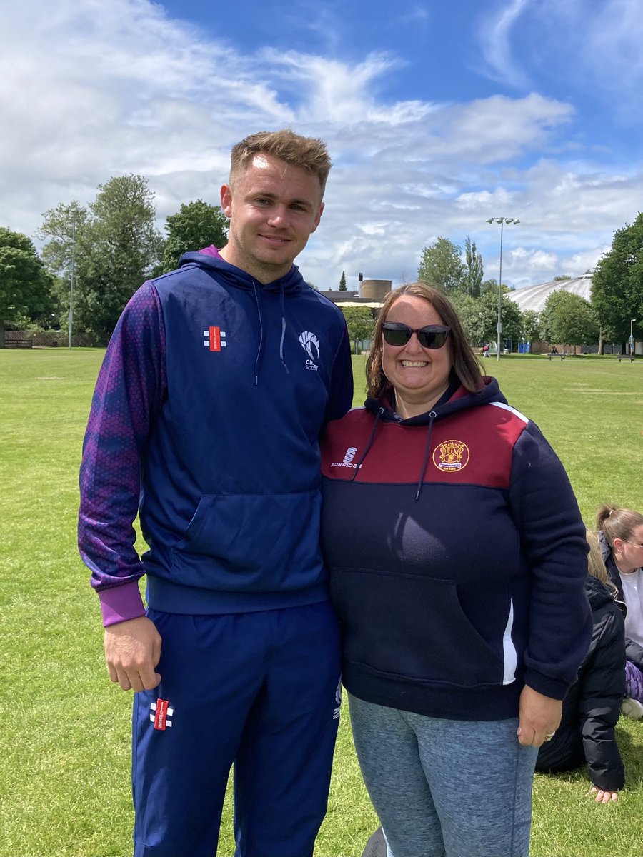 Thoroughly enjoyed helping at this event and meeting some awesome kids.  Great experience helping Chris run a bowling drill 🏏 #ChooseCricket #DiversityandInclusion #awatheburry <a href="/Fraserburghcc/">fraserburghcc</a> <a href="/NESCricket/">North East Scotland Cricket</a> <a href="/CS_Development/">Cricket Scotland Clubs and Communities</a>
