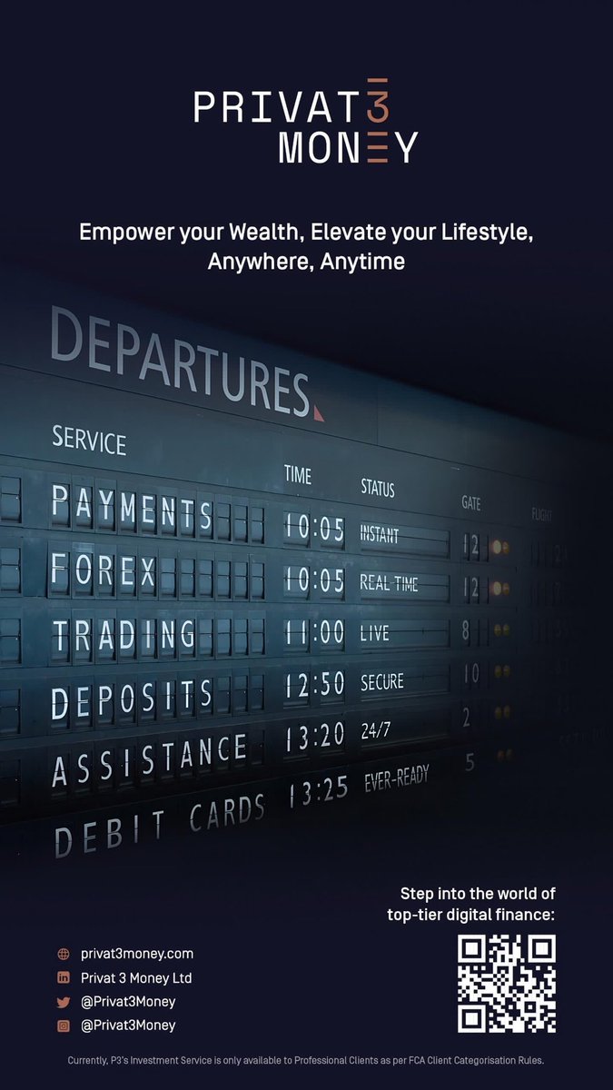 ⁦<a href="/Privat3Money/">Privat3 Money</a>⁩ coming to ⁦<a href="/British_Airways/">British Airways</a>⁩ Concorde, First Class and Business class lounges. If you are travelling from/to London to attend the ⁦<a href="/Goffs1866/">Goffs</a>⁩ London sale check out our add in the BA lounges <a href="/HeathrowAirport/">Heathrow Airport</a>⁩  #wealth #neobank