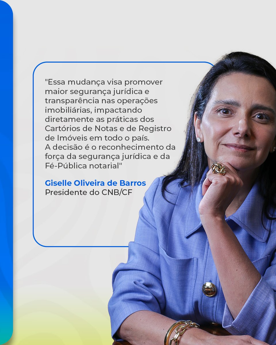 cnb_pr's tweet photo. O CNJ aprovou novas diretrizes que restringem a formalização de contratos de alienação fiduciária de bens imóveis por instrumento particular com efeitos de escritura pública apenas para entidades do SFI. 🏠🔒 https://t.co/ou94r2p2Vg