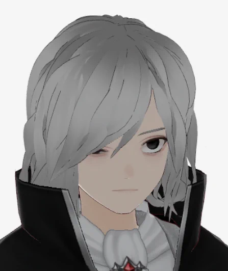 Vroidで隊長つくって遊んでいた 服は既存の適当なやつ 