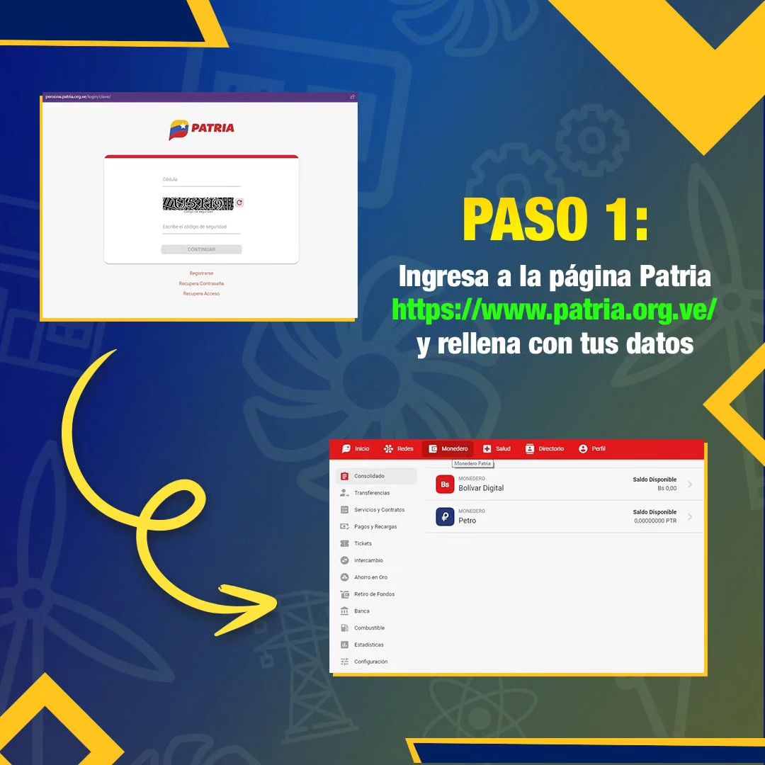 CorpoelecInfo's tweet photo. Ahora puedes cancelar por Patria tomando en cuenta los siguientes pasos 👇🏻 https://t.co/ou3F2dQSFz