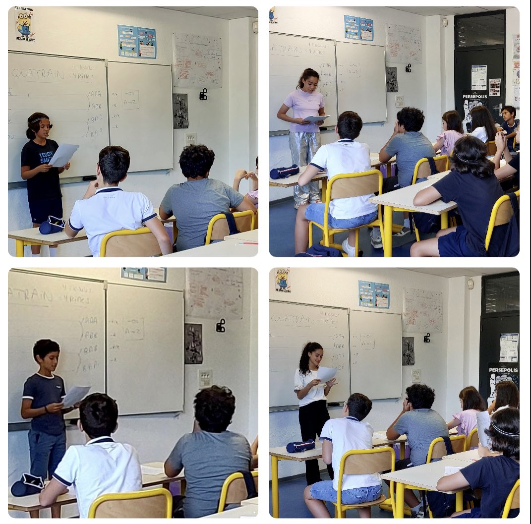 ✨✨🙌Les 5C du collège Léon Boujot <a href="/citaportivechju/">Cità di Portivechju</a> 💫 avec Kimamori Association : lecture📖, écriture✍🏻 et oralité🗣️ étaient au rendez-vous des ateliers d’expression poétique &amp; slam 🔡 <a href="/accorse/">Académie de Corse</a>  <a href="/y_kimamori/">Kimamori</a>  🌟 #poésie