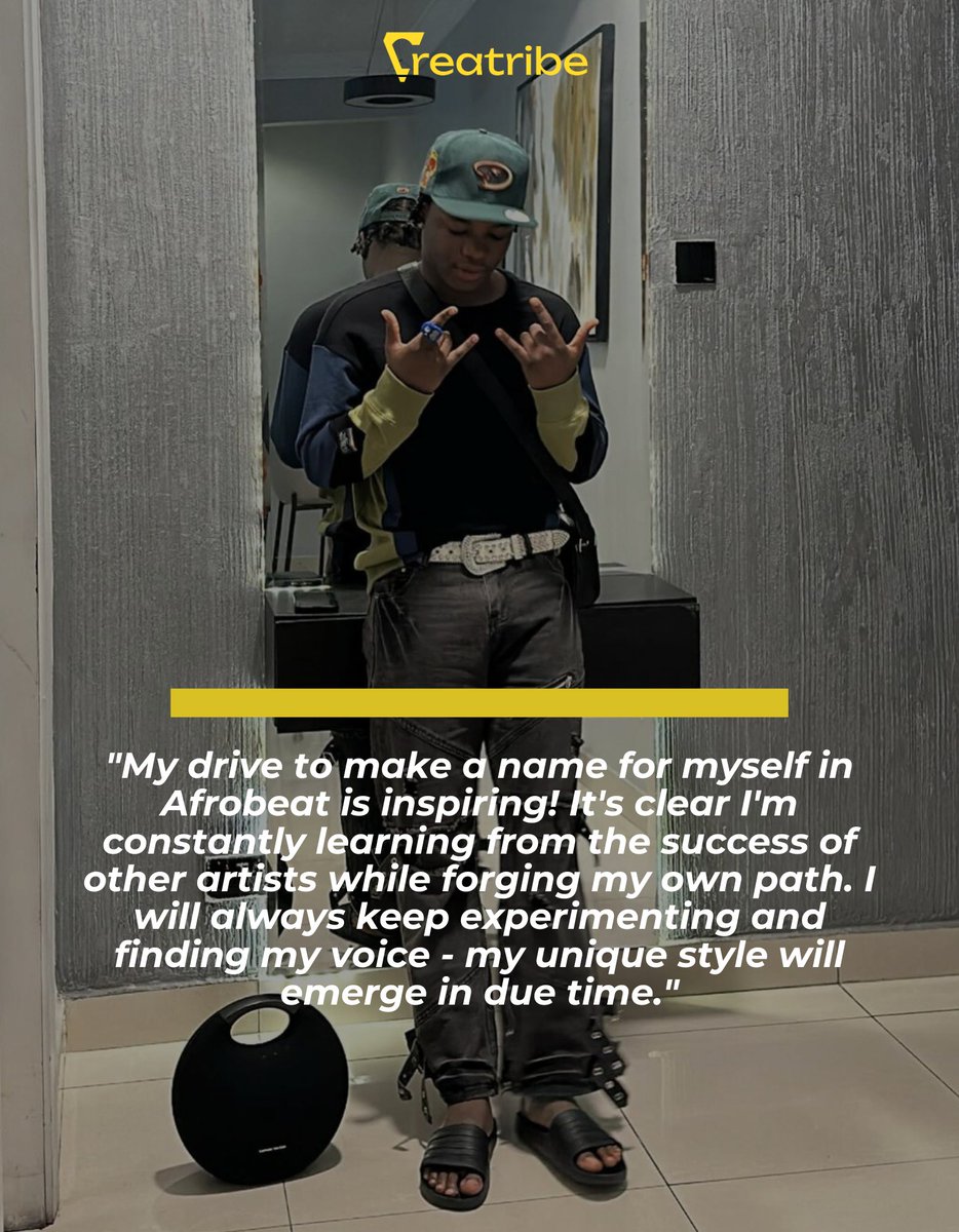 Wearecreatribe's tweet photo. Love, motivation and creativity, the art of our #DiscoveryOfTheWeek x @RamanLion6522- an artist & a songwriter.
The brown roof city echo with the hypnotic rhythm of Lion's music. From busking on corners to headlines shows, his journey is a testament to the power of Afrobeat. https://t.co/3NvckYi6HE