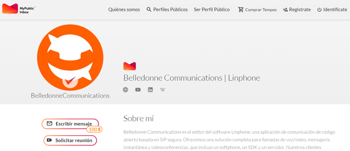 mypublicinbox's tweet photo. Vamos a dar la bienvenida en @mypublicinbox a #BelledonneCommunications, editor del software #Linphone, una aplicación de comunicación de código abierto basada en SIP segura, será una de las empresas ponentes de #openexpo2024.
¡No te pierdas su conferencia!.
https://t.co/nq9WM9aaFa