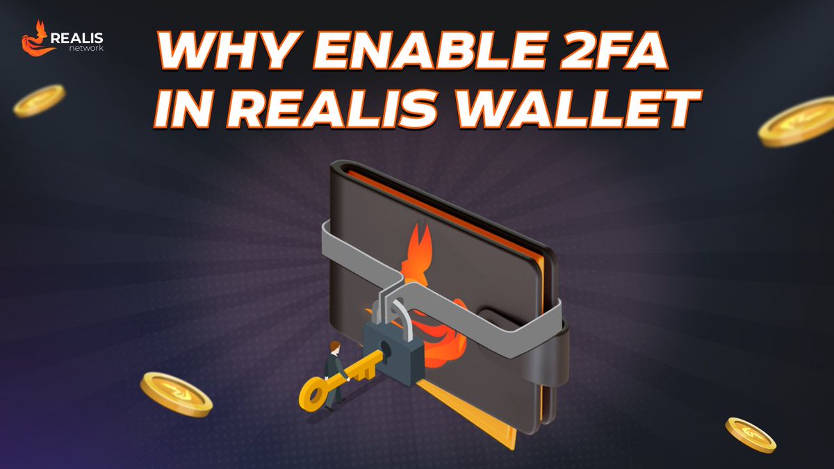 realisnetwork's tweet photo. Why do you need to enable 2FA?🤔

Enabling #2FA requires only a few steps.
But, it is the most popular and secure 
way to keep your assets secure🔒

To enable 2FA, you only need to have 
authentication app and follow next steps:
🔸Open your Realis wallet

🔸Go to settings and find the button 
"Enable 2FA"

🔸Open Authenticator and scan 
QR code or paste the setup key

🔸Put the code from Authenticator 
app in the field below QR code

🔸Press "Activate" button
 
Stay secure and don't let others
get your assets, but let you be our 
follower😉 
Follow us to don't miss
important news🚀