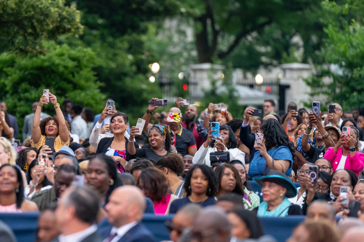 In honor of Juneteenth and Black Music Month, President Biden hosted a celebration of community, culture, and music.

These artists represent the greatness of Black culture – which is American culture.