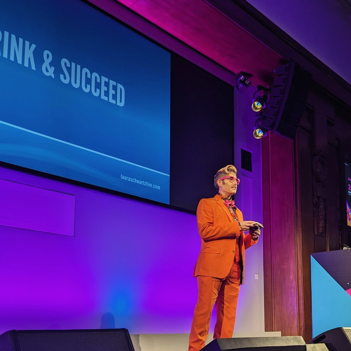 We loved having the amazing Adam All as one of our hosts and speakers at OutConnect! Adam delivered a powerful talk on 'How I used Drag to Reconstruct, Express and Reclaim
my Gender Identity'.

In a world of carbon cutouts, be more King."

#OutConnect2024 #LGBTQBusiness #AdamAll