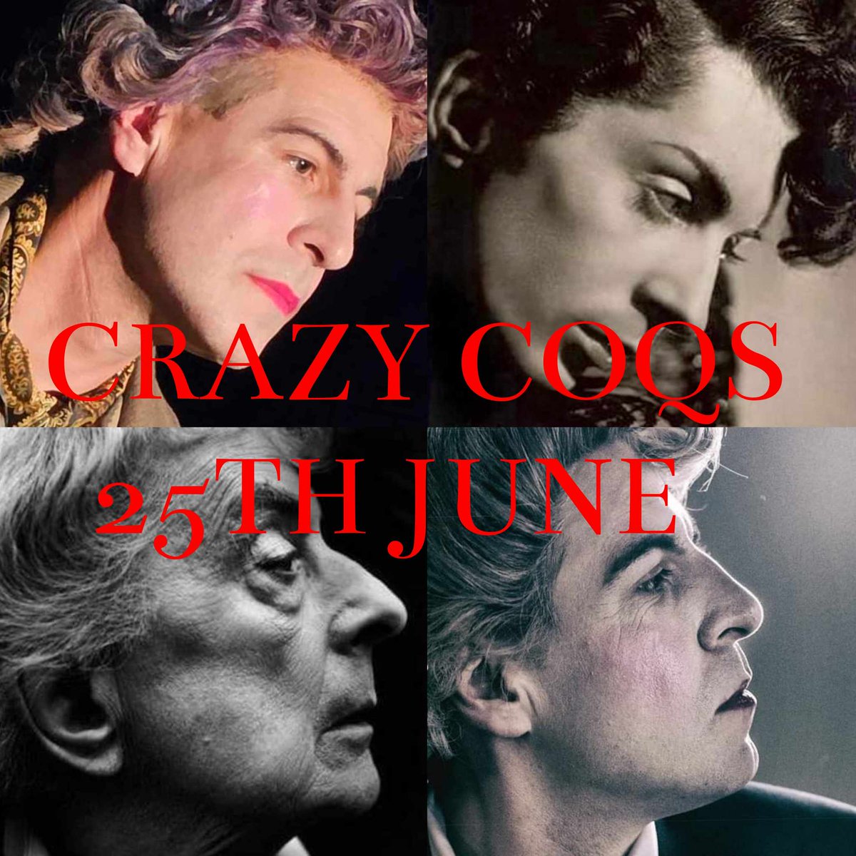 Two weeks today at Brasserie Zedel Piccadilly. An amazing venue, for those who’ve never been! Show at 7pm, marking Pride…and the enduring wisdom of Quentin Crisp.
brasseriezedel.com/events/quentin…
#BrasserieZedel #CrazyCoqs #London #Pride #Theatre #QuentinCrisp