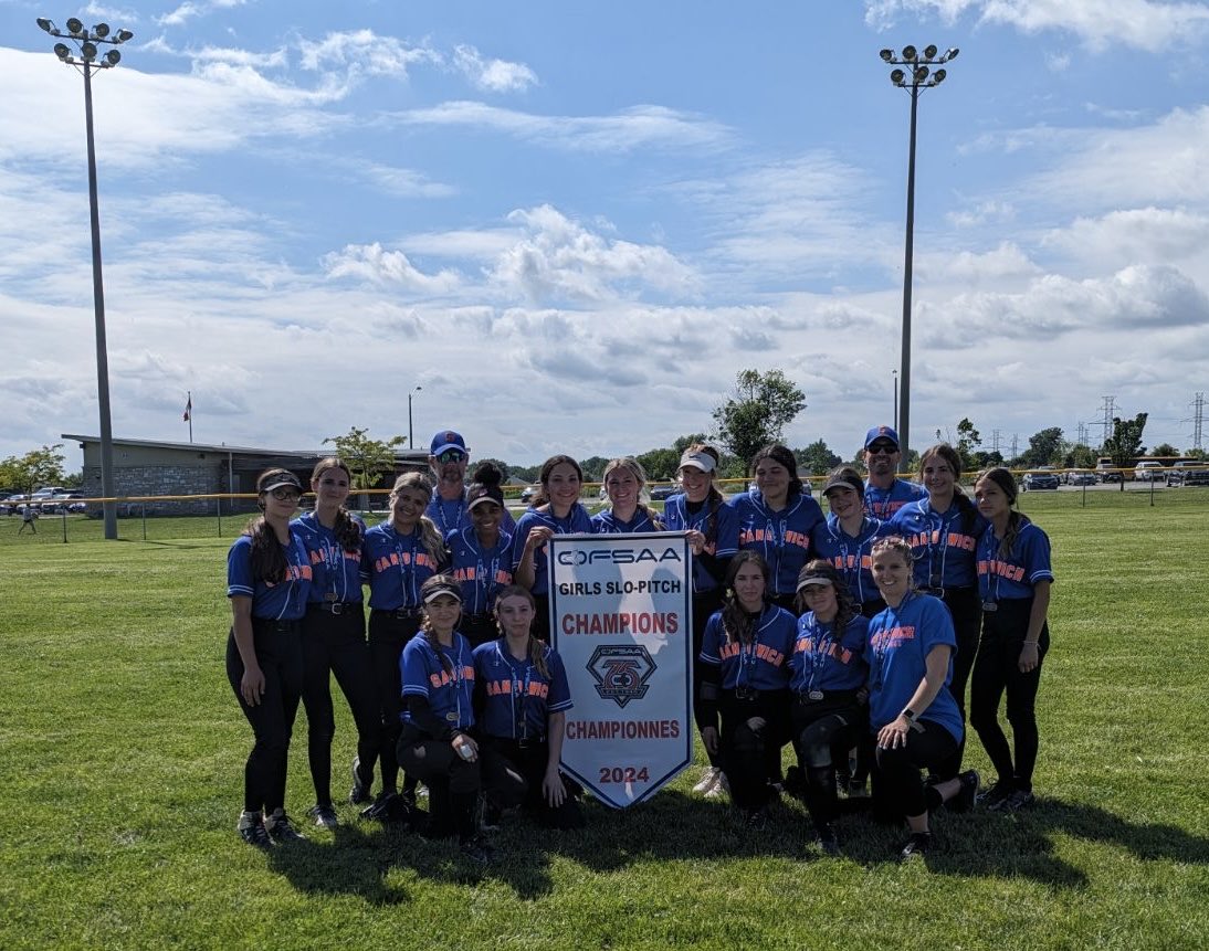 The Sandwich Sabres Girls Softball team are OFSAA Champions 🏆🥇⁦<a href="/gecdsbpro/">GECDSB PR</a>⁩