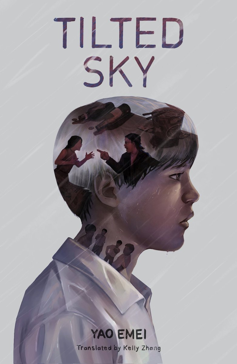 Happy Book Birthday to TILTED SKY! 
This poignant coming-of-age MG novel by Yao Emei, translated by me, tells of an 11yo Chinese boy’s heart-rending search for a safe home &amp; loving family ❤️💙💜
<a href="/LevineQuerido/">Levine Querido</a>
#MG #YA #kidlit #BookBirthday #Translation #TranslatorontheCover
#WNDB
