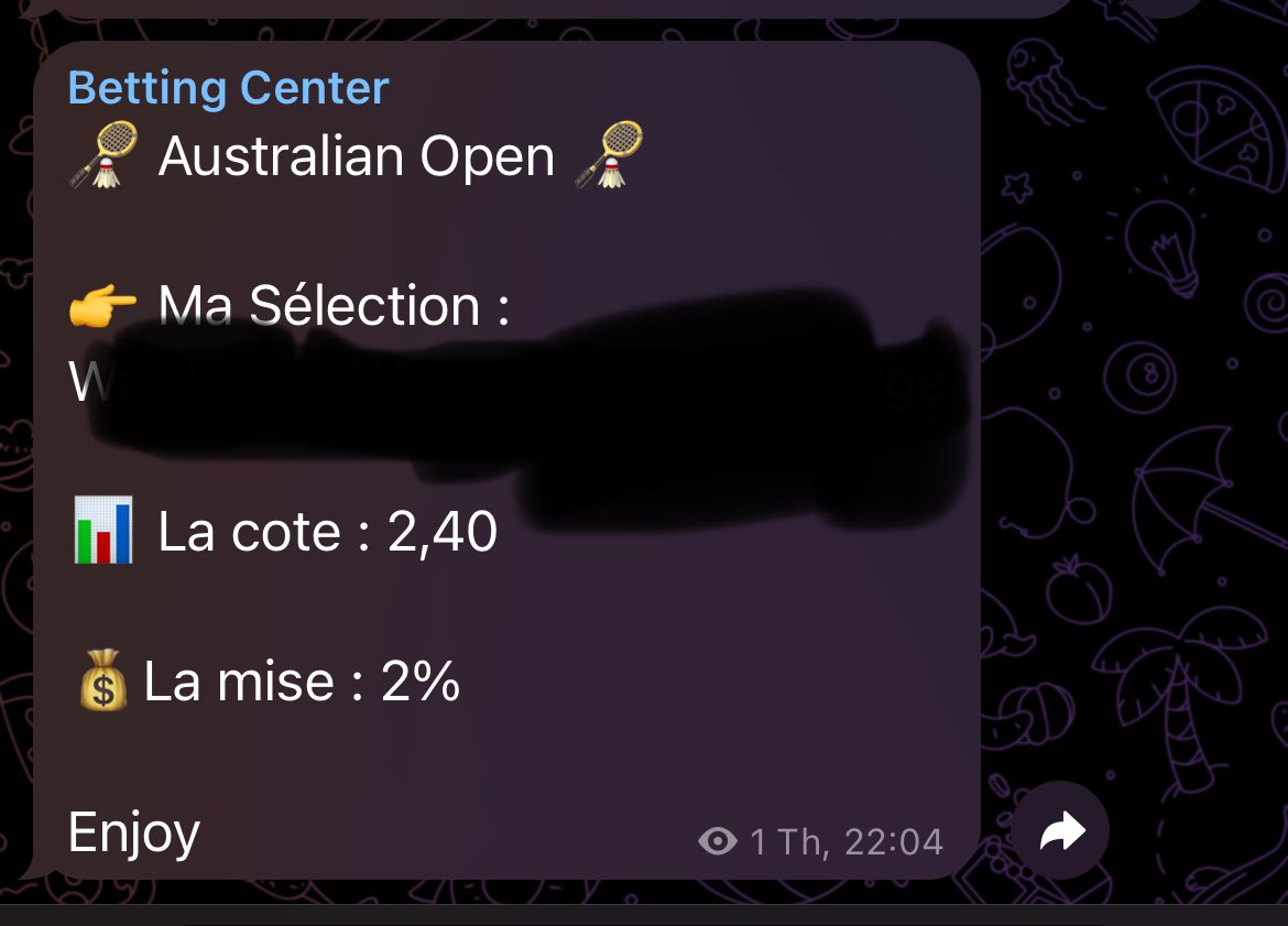 AllAround_Bet's tweet photo. 🚨 Alerte 

Le premier bet est posté dans le betting center et c’est du badminton !! 

Côté à 2,40 

Venez nous rejoindre ici : https://t.co/CNGxykcWR9

#TeamParieur #ParionsSport https://t.co/rqxAiFrEAE