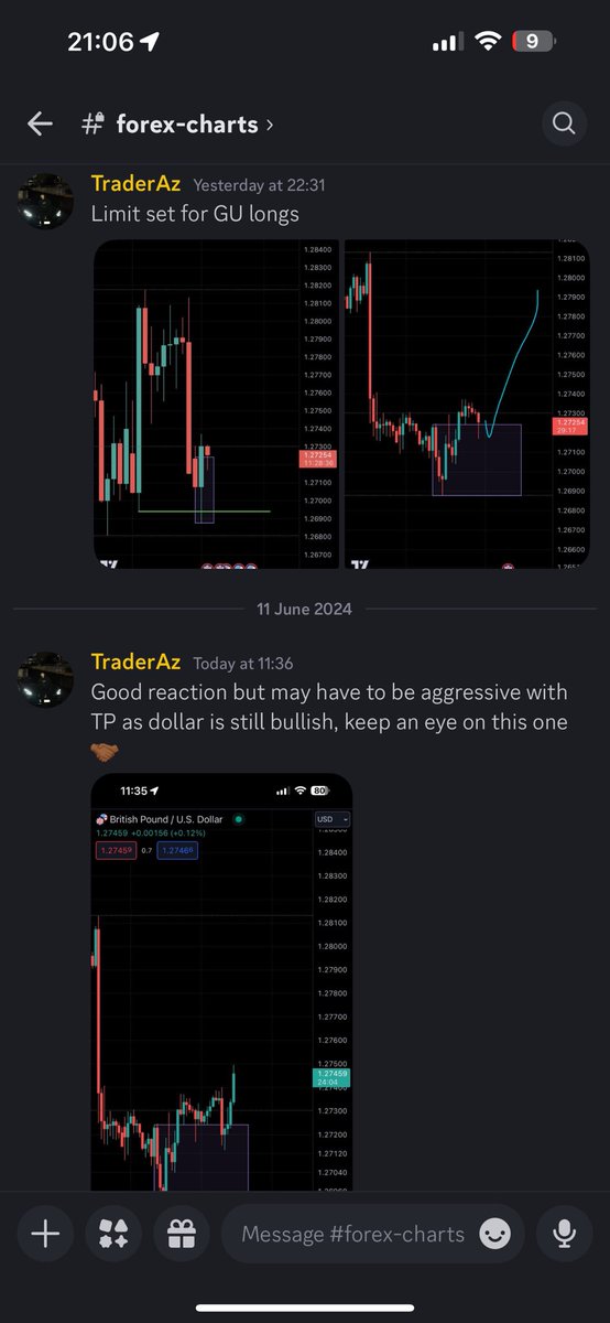 TraderAz_'s tweet photo. $BTC &amp; $GBPUSD called perfectly in my Discord today✅

- Free HTF updates in the @PrimeXBT Area
- Paid area for the trade ideas and signals

https://t.co/Ienc0HjzZw https://t.co/kXpiMBPYOT