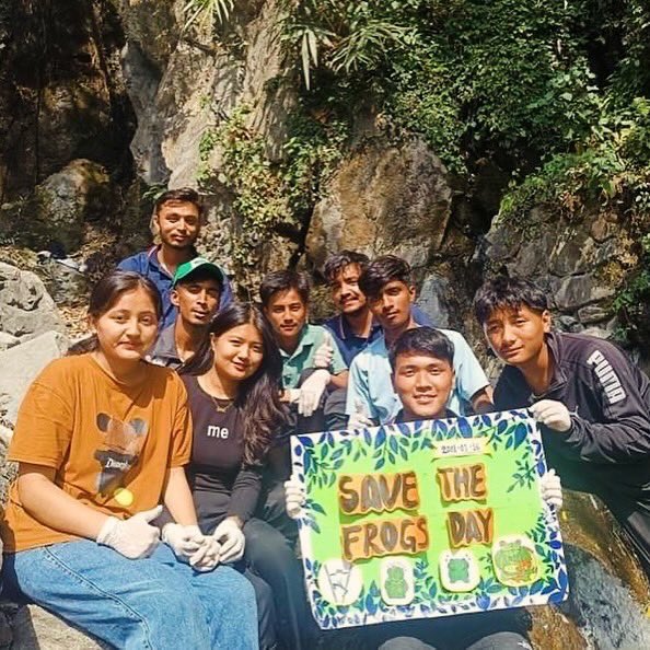 SAVE THE FROGS! tweet media
