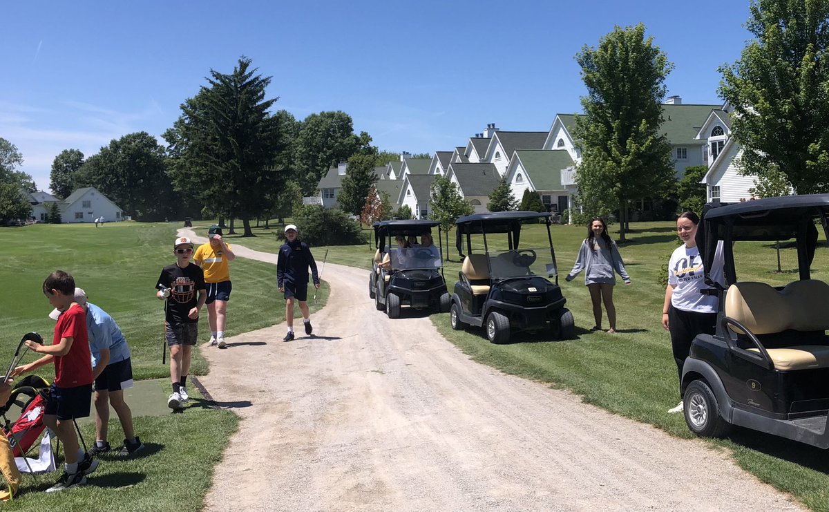 Volunteering our time to help the youts at <a href="/NorthOlmstedGC/">North Olmsted GC</a>  Golf Camp! Awesome experience and a great camp run by Erin Craig and staff at the beautiful NOGC. We’ll see you again soon!

Thanks Rachael, Lyla, Abbey, Aubrey, Lily &amp; Coach Sam for volunteering on this gorgeous day!!!