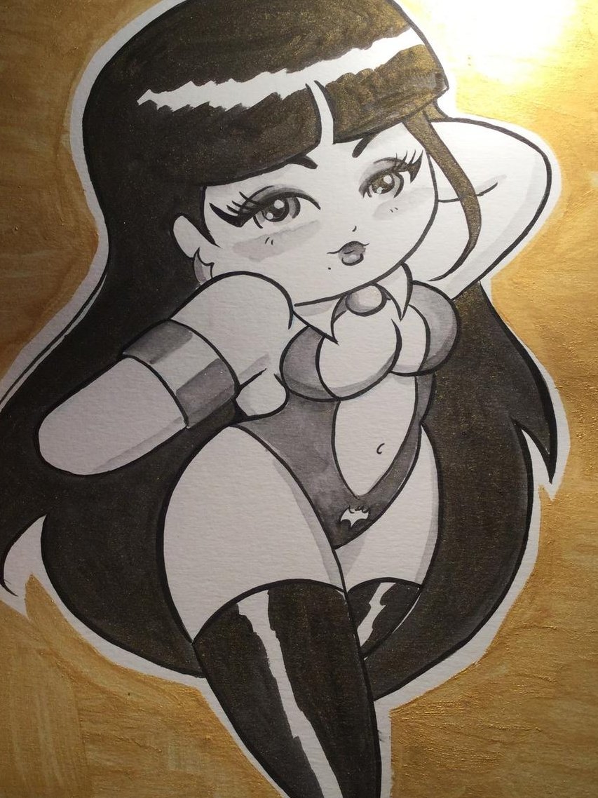 chibicelina's tweet photo. Hi Liefeld,
I'd be thrilled to work on an #Avengelyne cover. I've included work done for Dynamite Entertainment. Thank you! #chibicelina https://t.co/2UzyCk2Mki