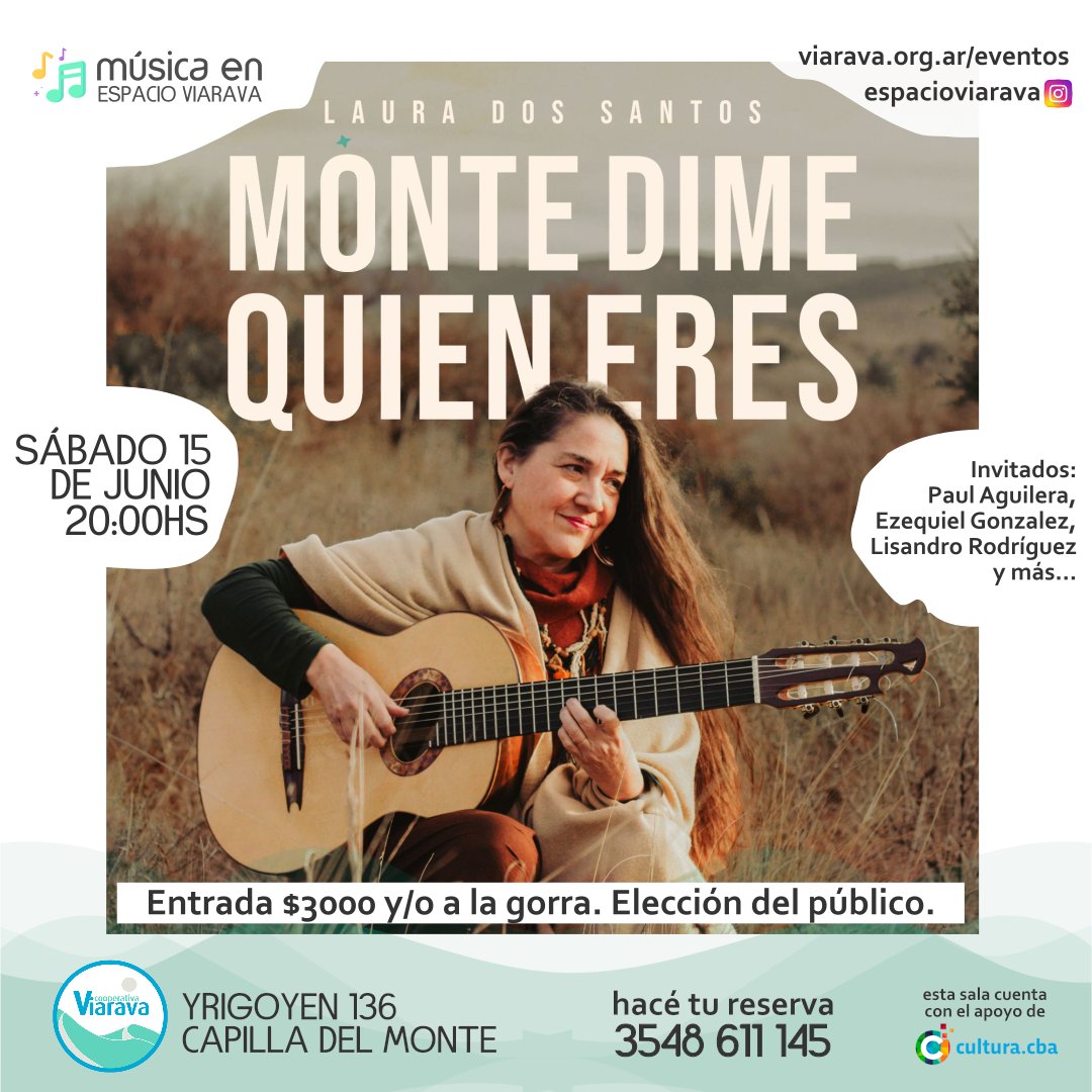 viarava's tweet photo. Música en Espacio Viarava

Laura Dos Santos presenta: Monte dime quién eres https://t.co/AXokvyWxqK