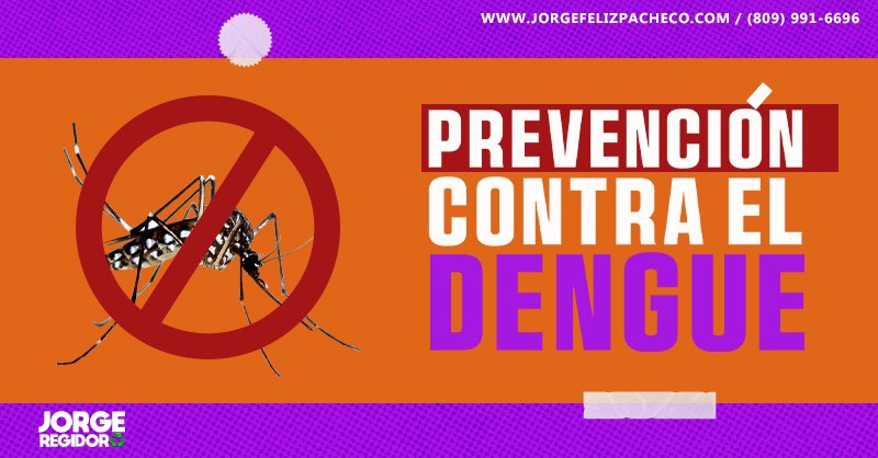 JorgeFelizPache's tweet photo. República Dominicana ha registrado más de 7,500 casos de dengue en este año 2024. Con el calor y las lluvias, el riesgo aumenta. ¡Tomemos medidas para prevenir la propagación del mosquito! 🦟 

¡Tenemos CON QUÉ! 🧡🇩🇴 https://t.co/j0TXhAcJv9