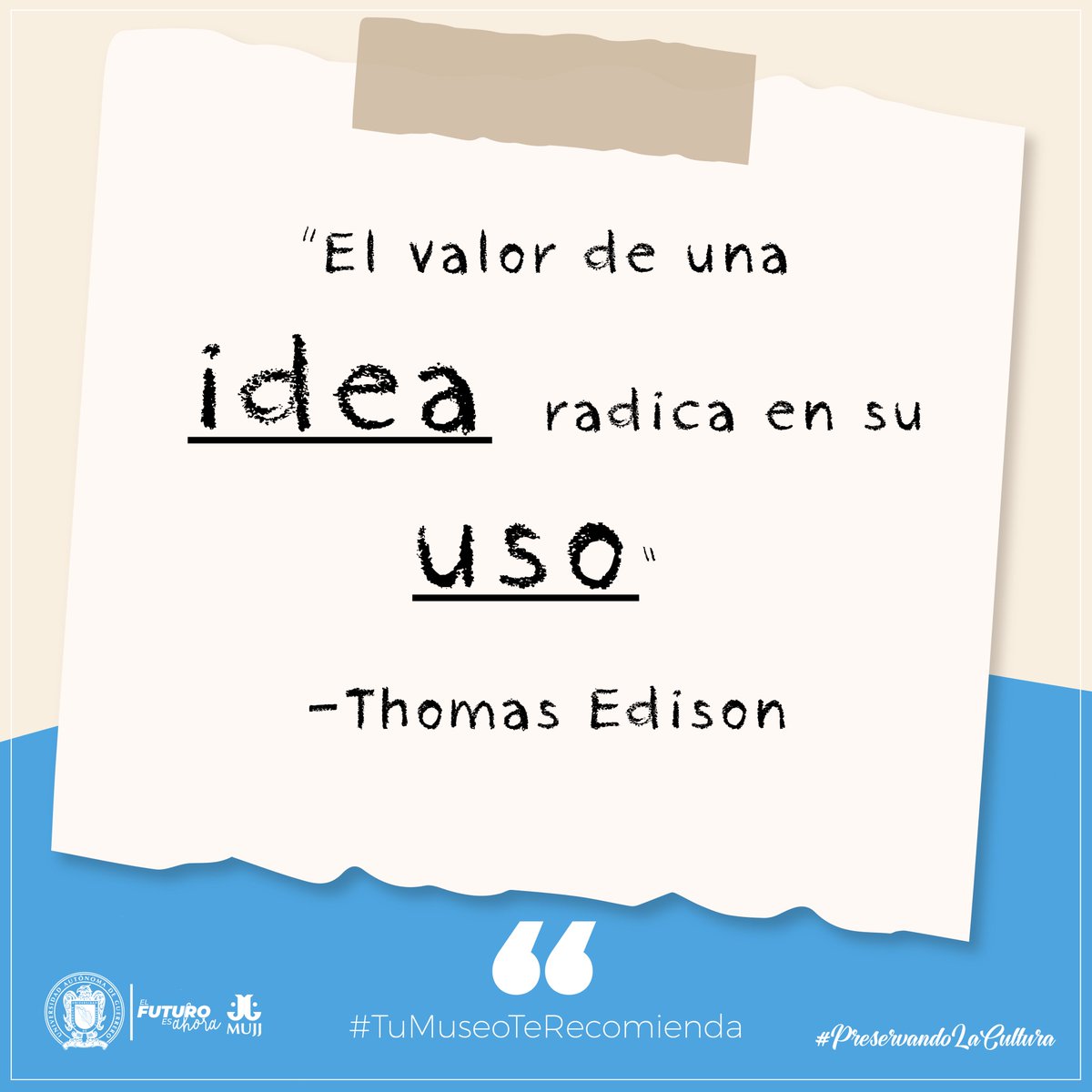 ☀️🦅 #TuMuseoTeRecomienda  

#ElFuturoEsAhora #PreservandoLaCultura