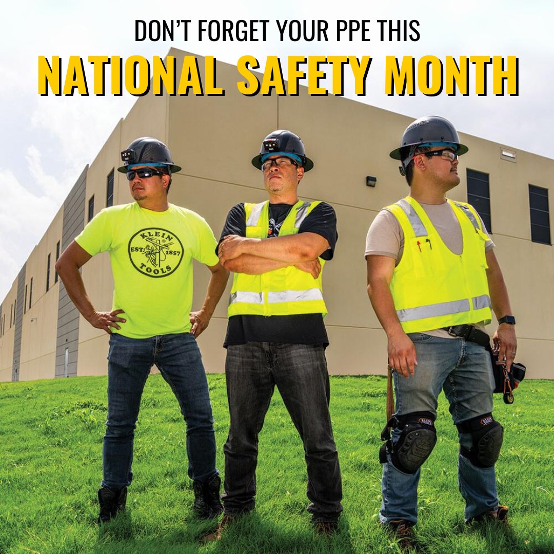 It’s all fun and games till someone pokes an eye out… then it’s what OSHA calls a work-related injury. Don’t forget your PPE this National Safety Month.

#nationalsafetymonth