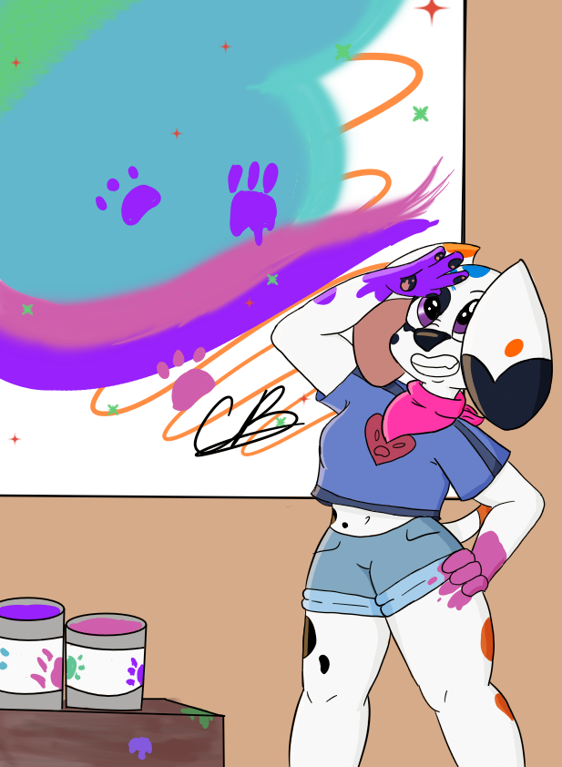 Crissy_Angel_'s tweet image. have no idea why dalmation street is trending rn buuut heres my art for it! #101DalmatianStreet ...i need to make more of these lol