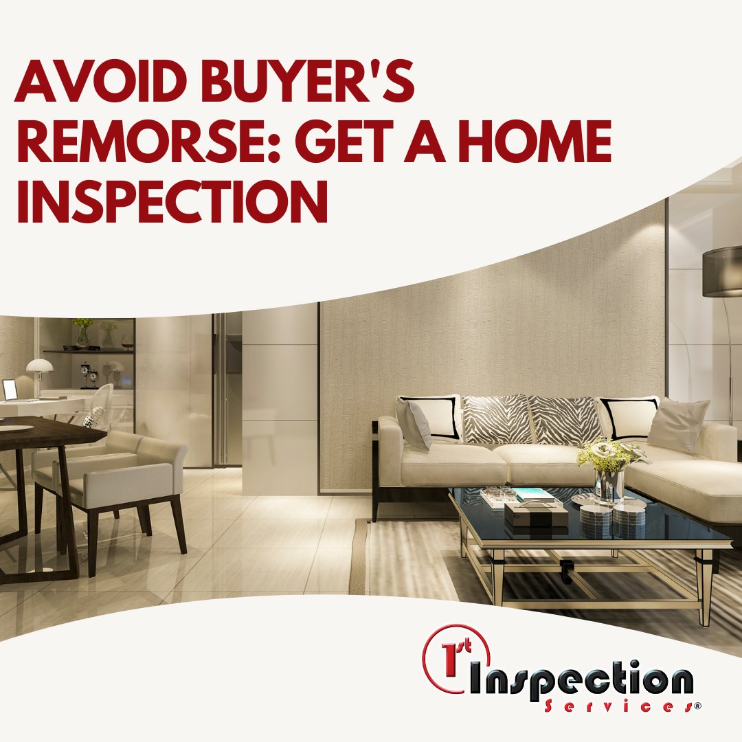 1stInspection's tweet photo. Buying a home is a significant decision, and you don't want to experience buyer's remorse. A home inspection helps you make an informed choice by providing a detailed assessment of the property's condition. By identifying issues that may not be apparent during a casual... https://t.co/8RzT3sjX67