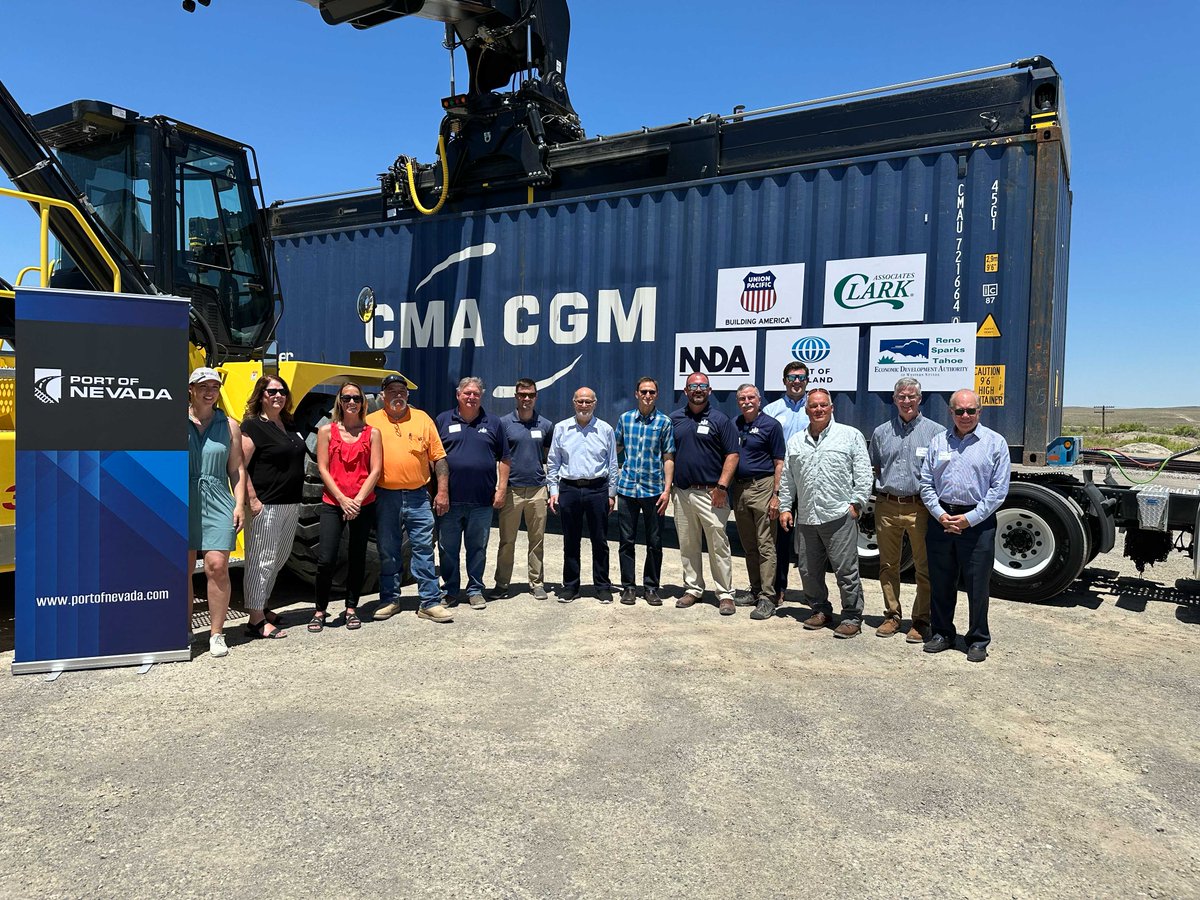 We had an amazing time at the grand opening of Port of Nevada! A huge congratulations to <a href="/IRG_LLC/">IRG</a> for accomplishing a monumental feat and a big thank you for inviting us to be a part of such a special event.
#Rail #Nevadarail #Nevadawarehouse