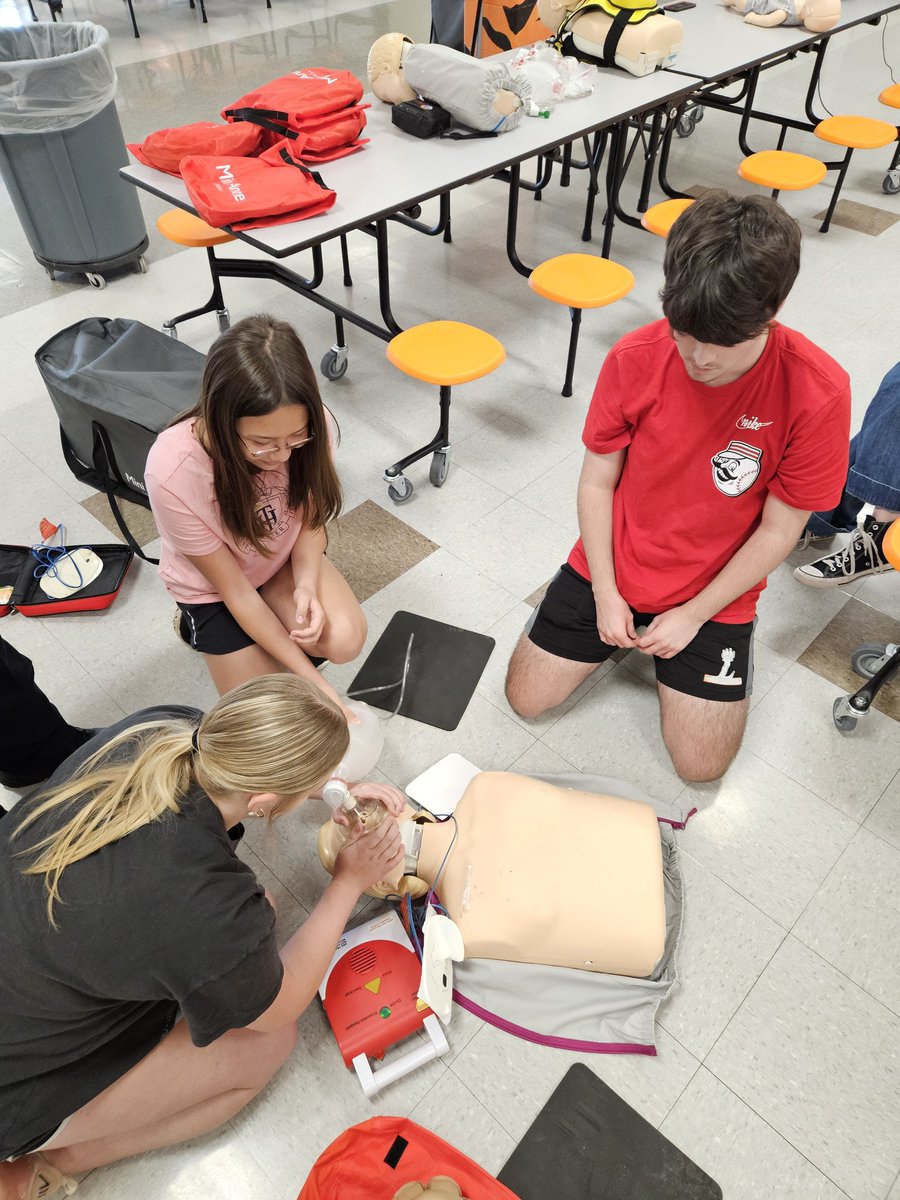 The students did a great job with each session today! 2/2