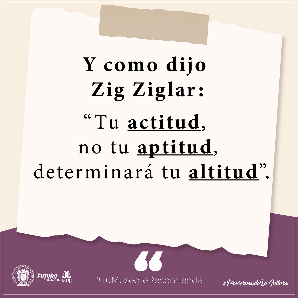 ☀️🦅 #TuMuseoTeRecomienda  

#ElFuturoEsAhora #PreservandoLaCultura