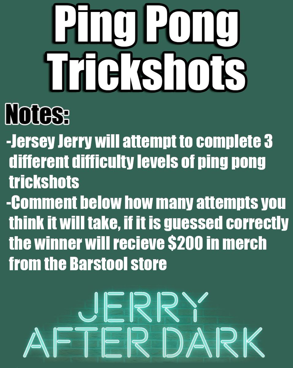 Barstool After Dark tweet media